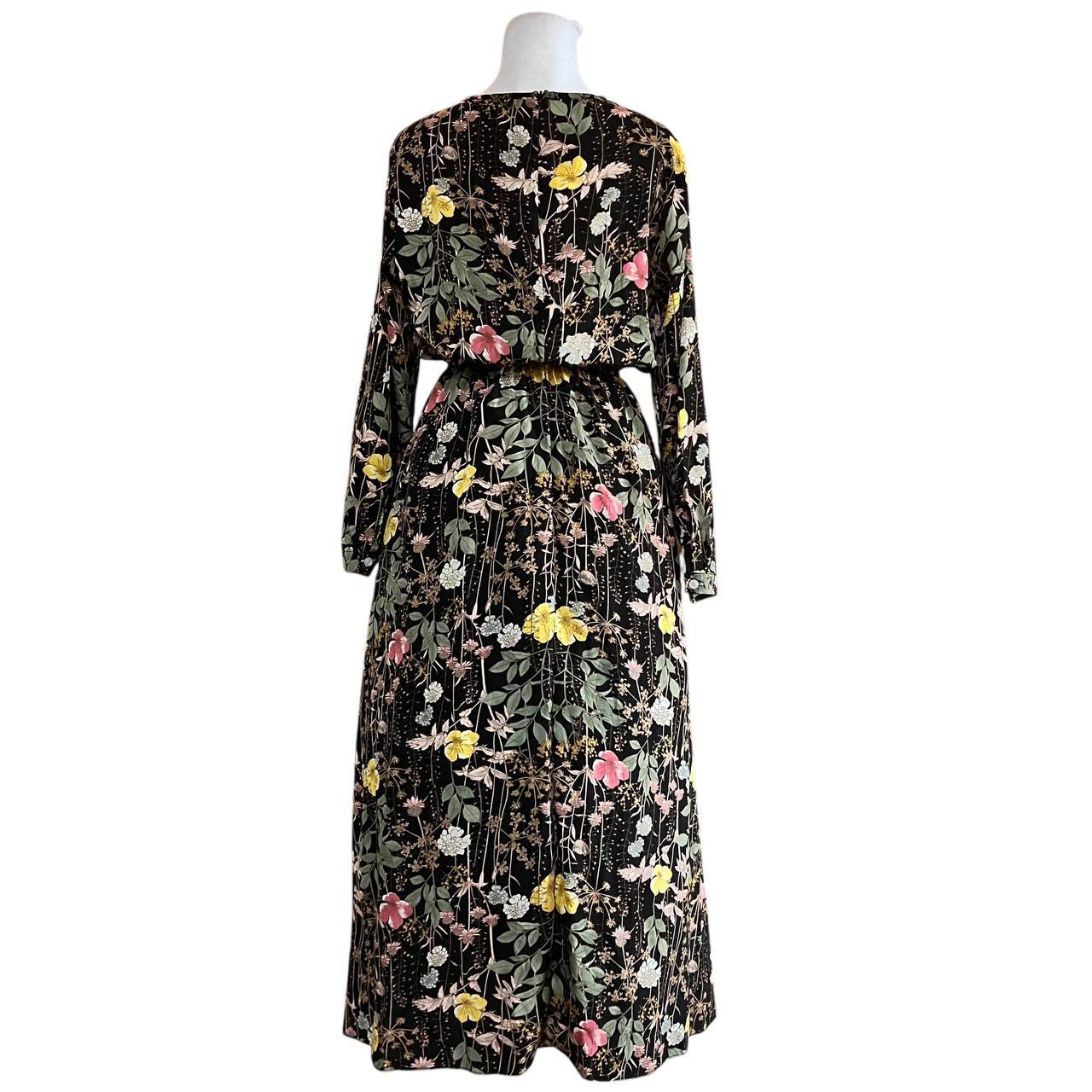 Floral Print Asymmetrical Hem Dress