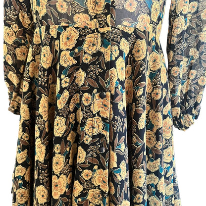 Floral Print Mini Dress