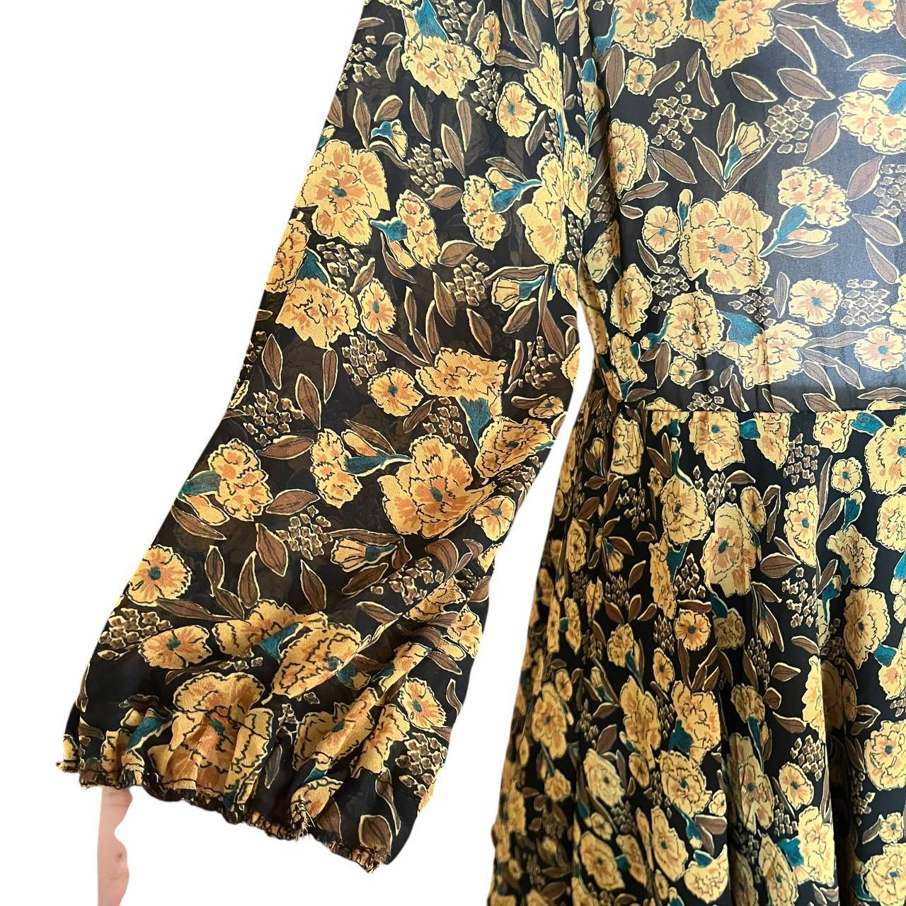 Floral Print Mini Dress