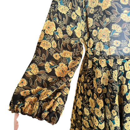 Floral Print Mini Dress