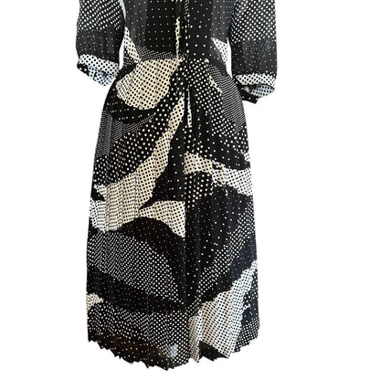 Polka Dot Print Dress