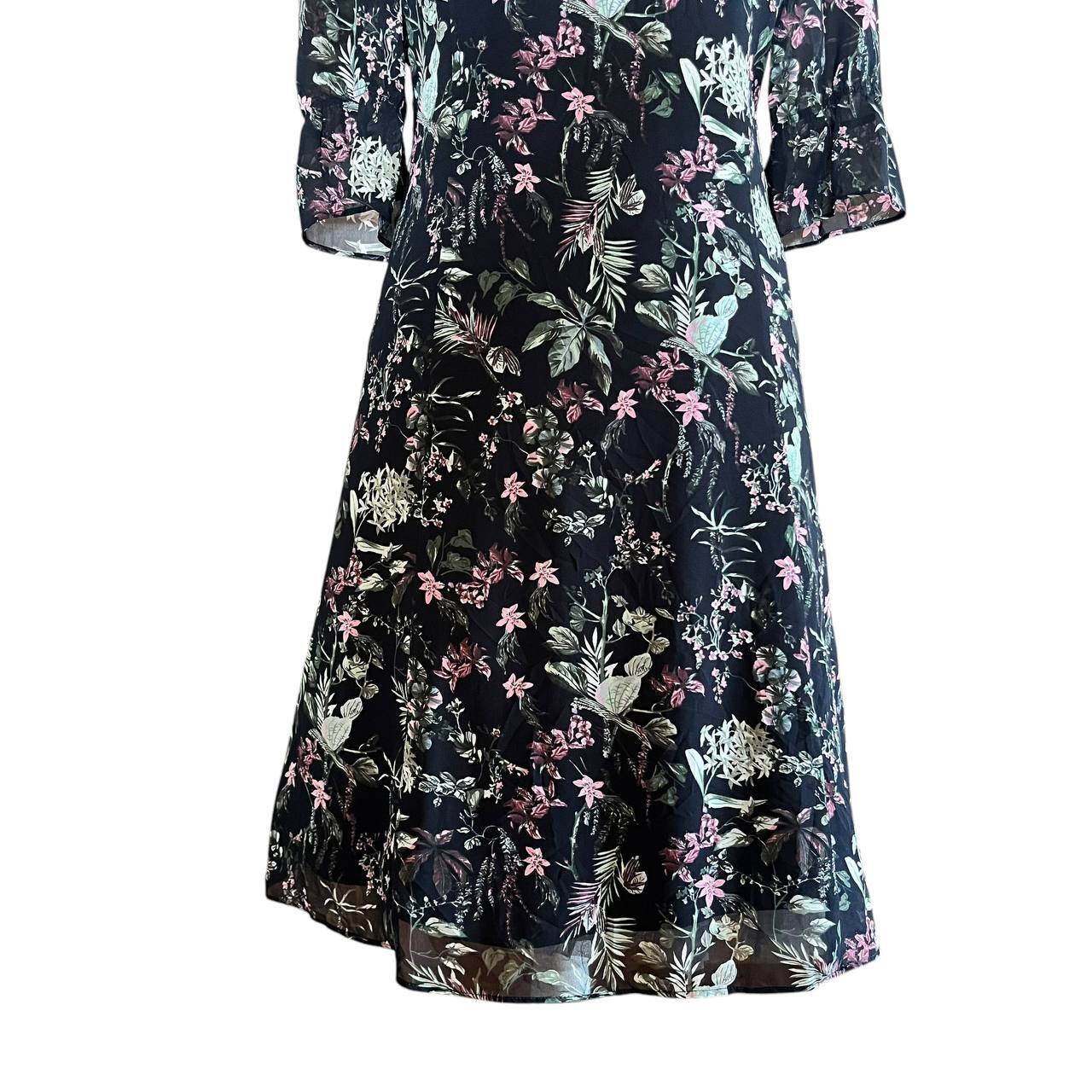Elegant Floral  Half Sleeves