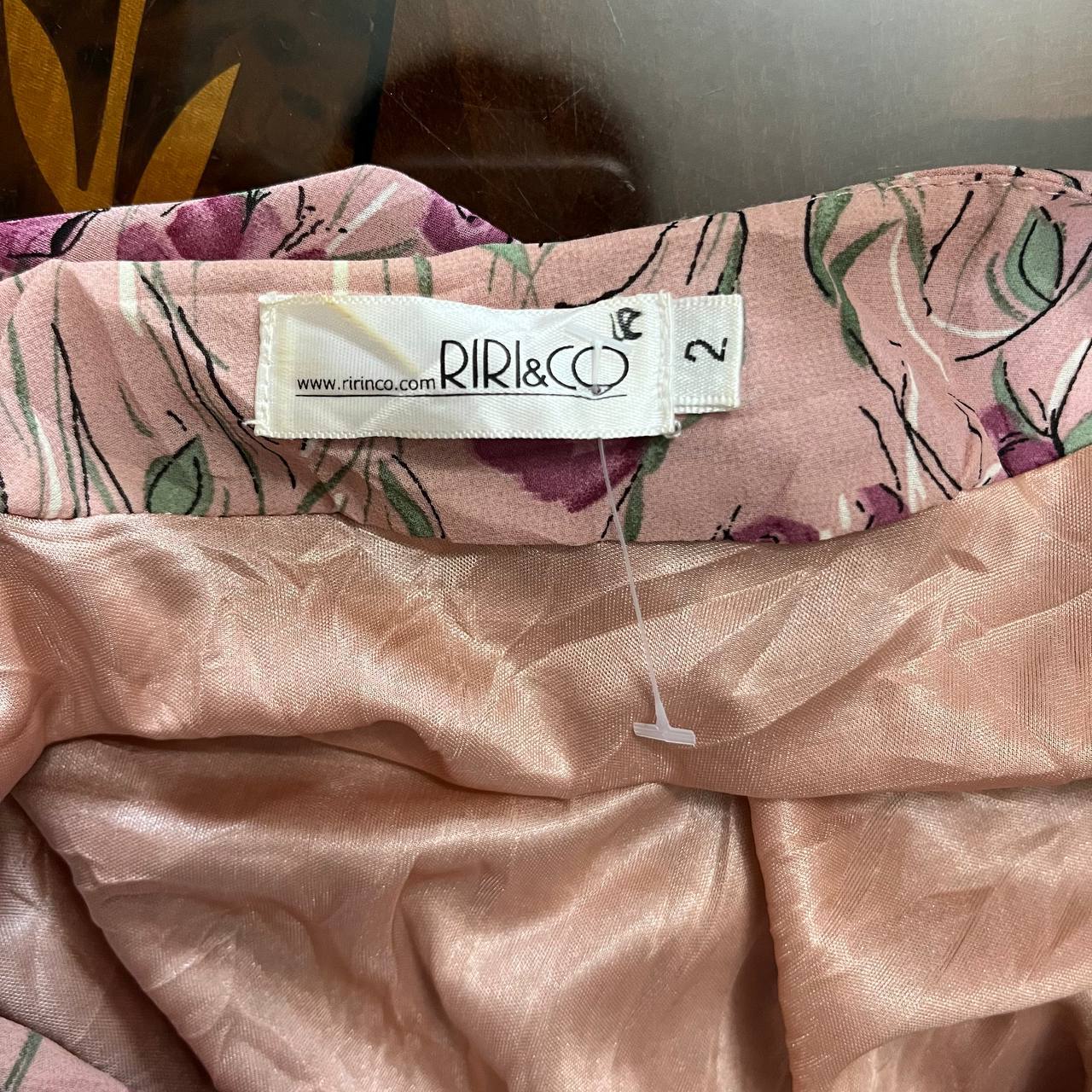 Lily Print Floral Maxi Dress