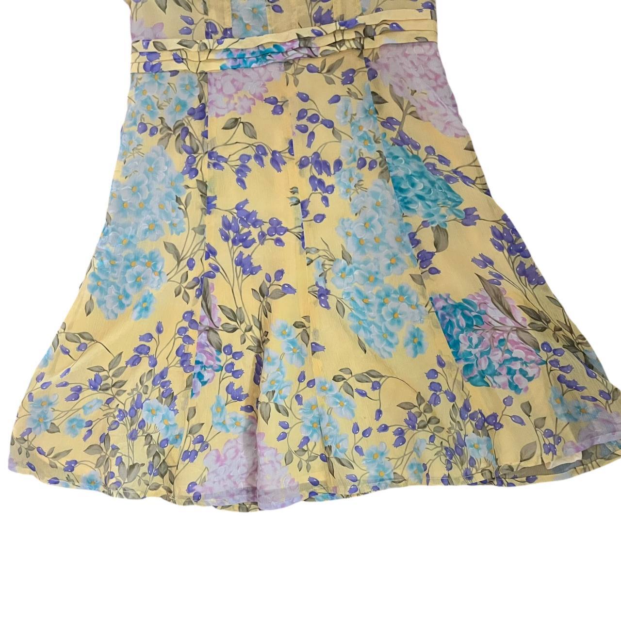Vintage Yellow Pinafore Dress