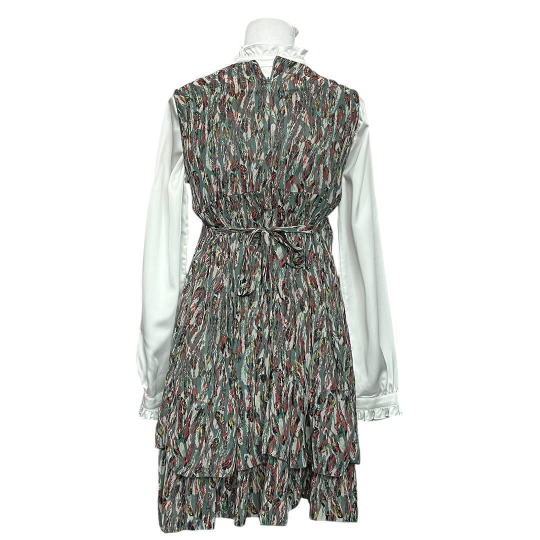 Vintage 80s Abstract Dress