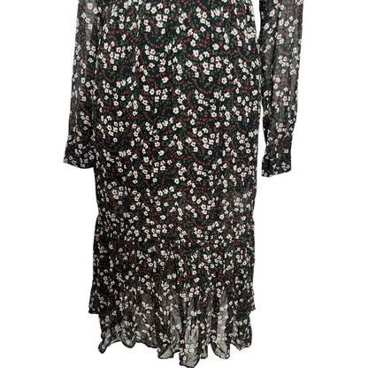 Black Floral Maxi Dress
