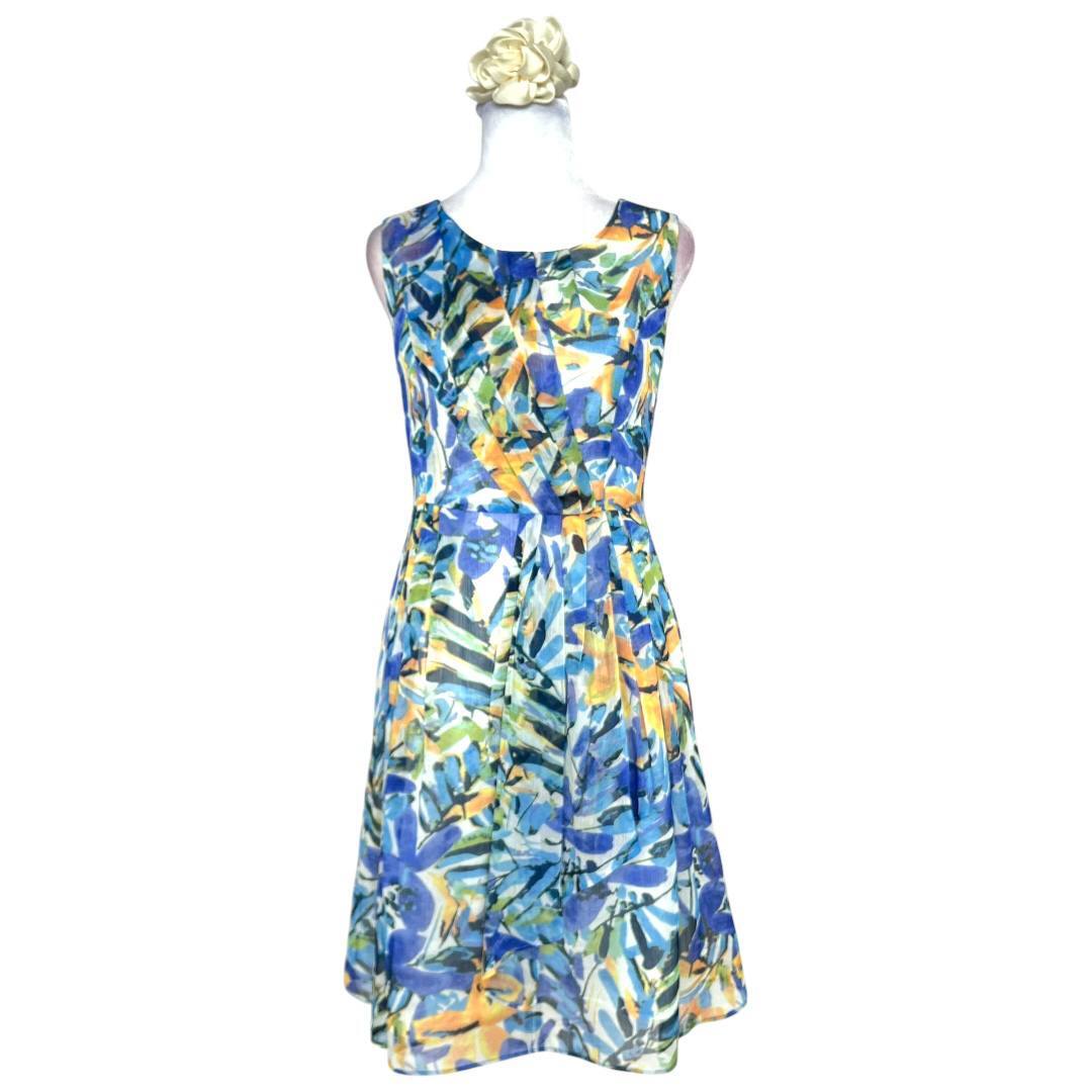 Bohemian Floral Stripe Dress