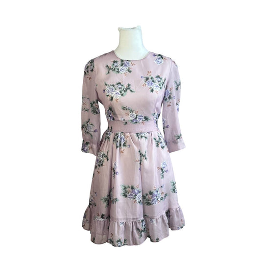 Floral Print Mini Dress