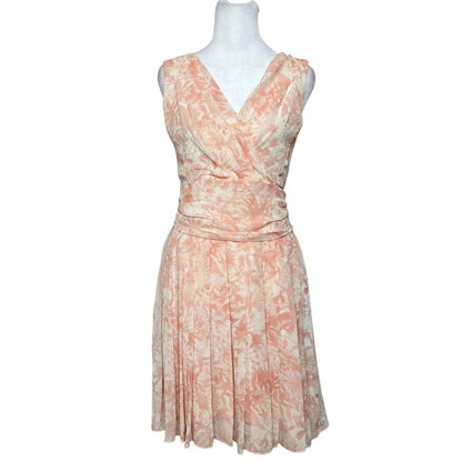 Floral V-Neck Mini Dress