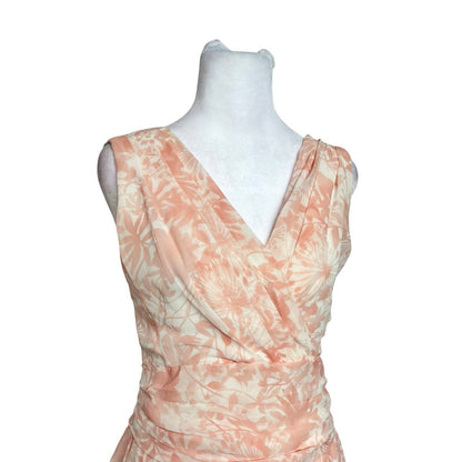 Floral V-Neck Mini Dress