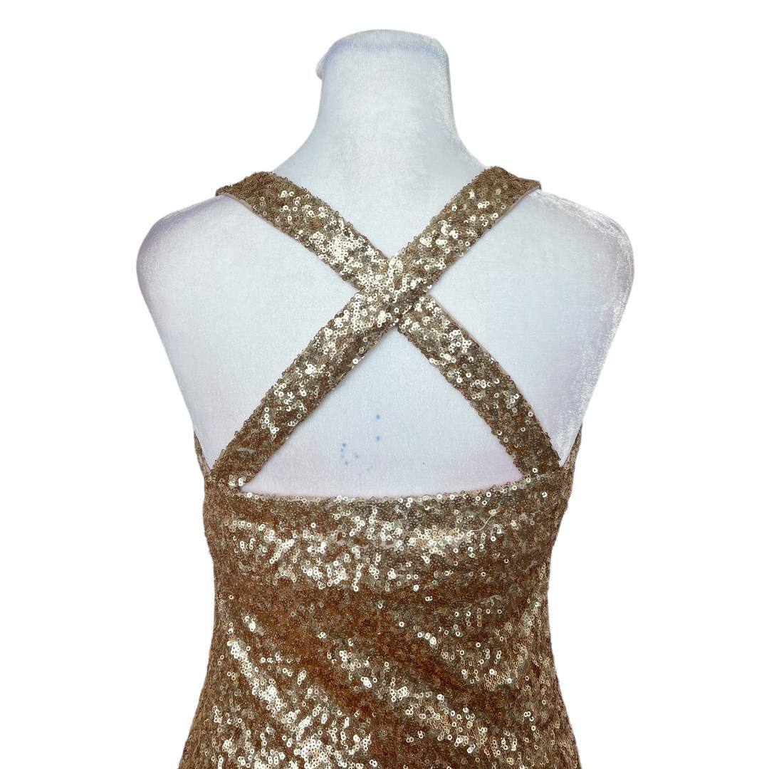 Sequin Golden Glam Bodycon