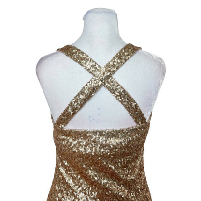 Sequin Golden Glam Bodycon
