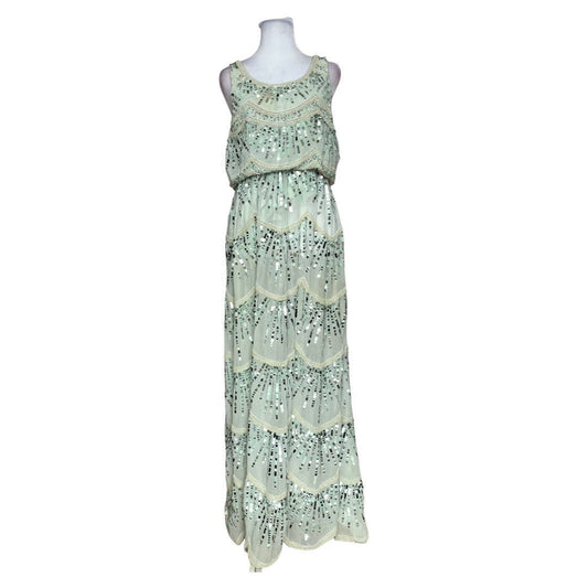Sequin Embellished Sleeveless Dress