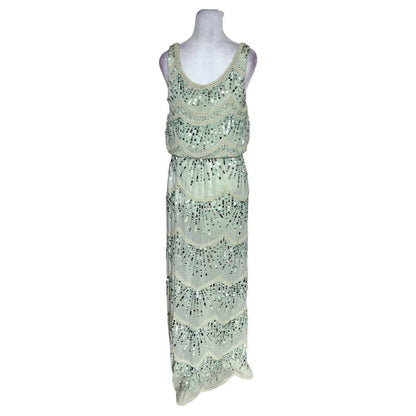 Sequin Embellished Sleeveless Dress