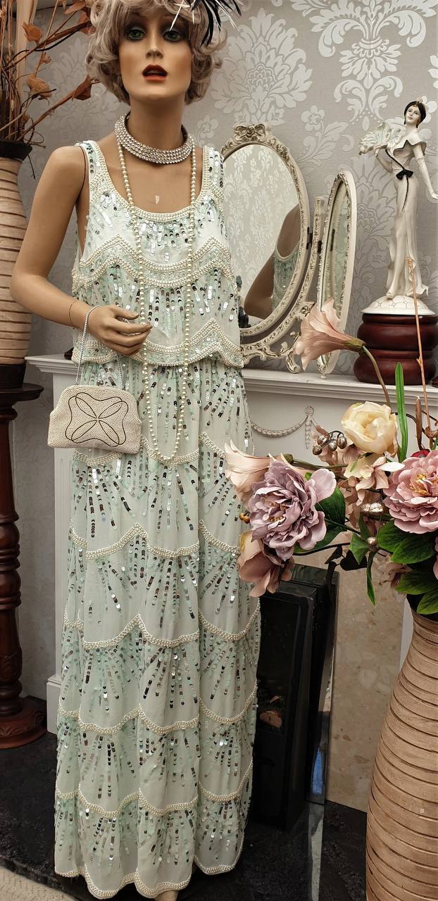 Sequin Embellished Sleeveless Dress