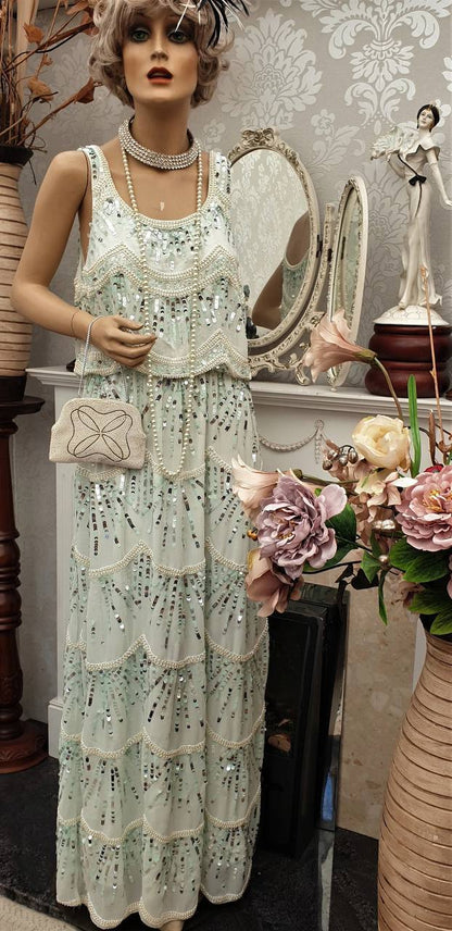 Sequin Embellished Sleeveless Dress