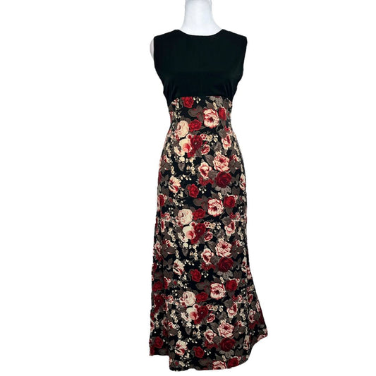 Floral Print Maxi Dress