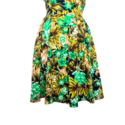 Floral Print Sleeveless Dress
