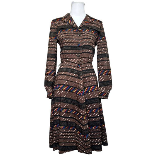 Striped Vintage Shirt Dress