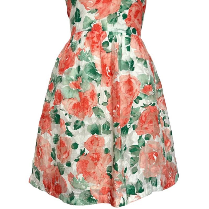 Floral Print A-Line Dress
