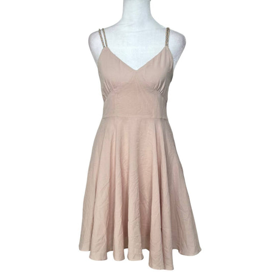 Spaghetti Strap Fit Flare Dress