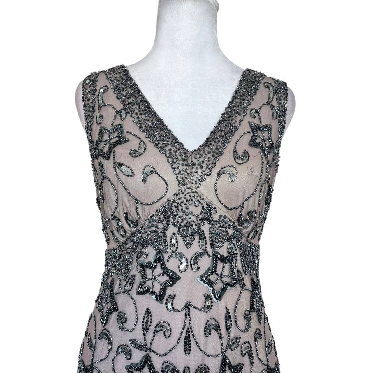 Elegant Vintage Beaded Gown