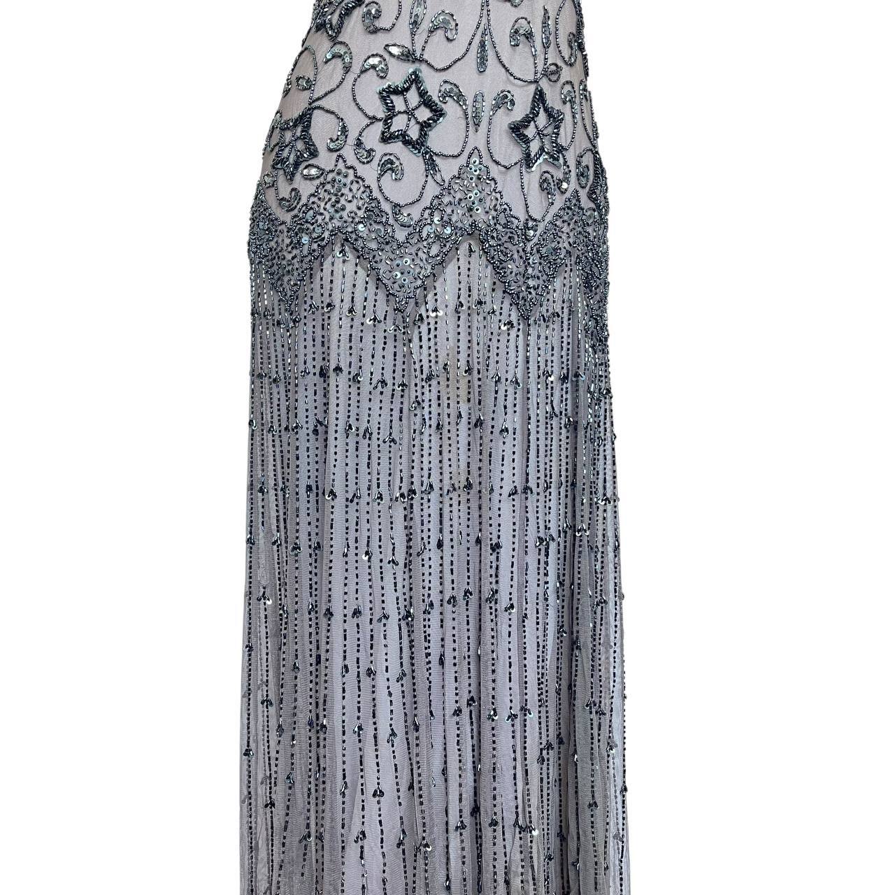 Elegant Vintage Beaded Gown