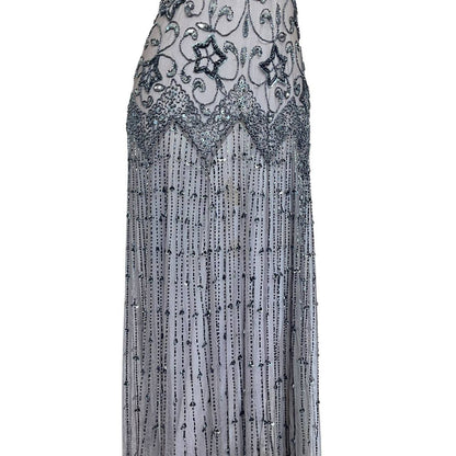 Elegant Vintage Beaded Gown