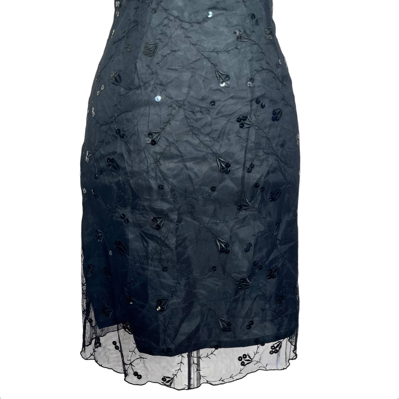 Sleeveless Sequin-Embellished Dress