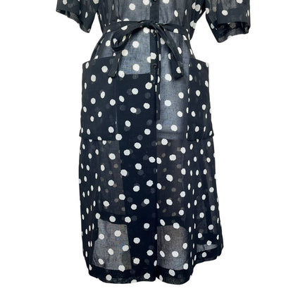 Black Polka Dot Dress