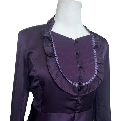 Elegant Purple Blouse