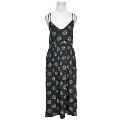 Black Floral Midi Sundress