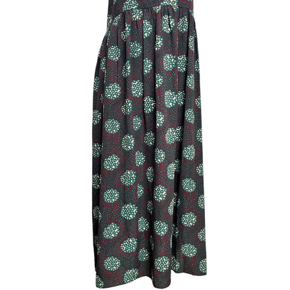 Black Floral Midi Sundress