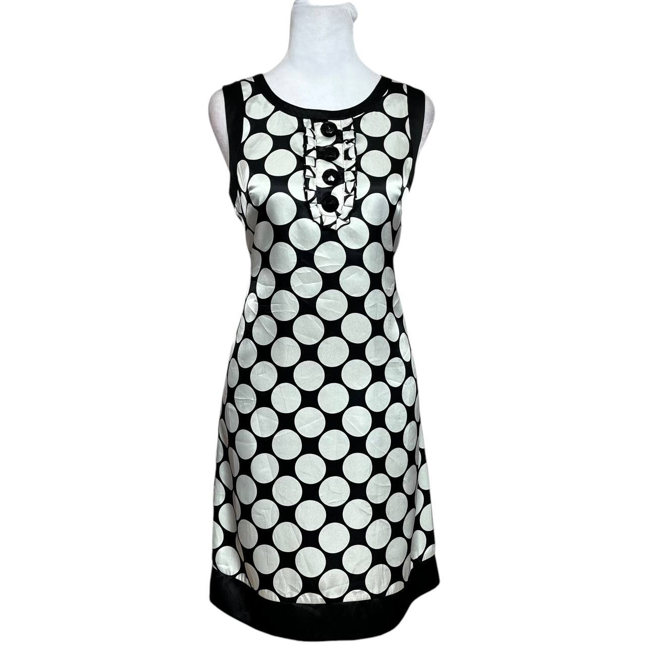 Black White Polka Dress