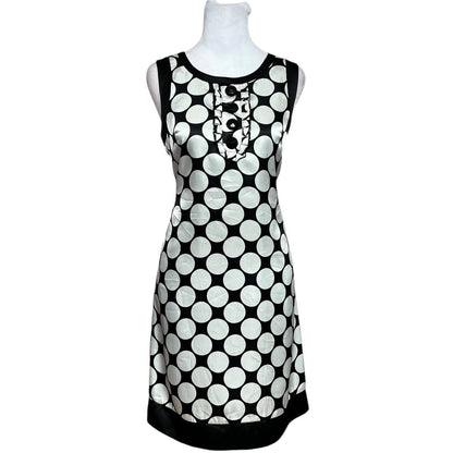 Black White Polka Dress