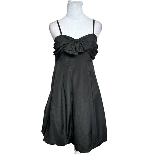 Black Bow Cocktail Dress