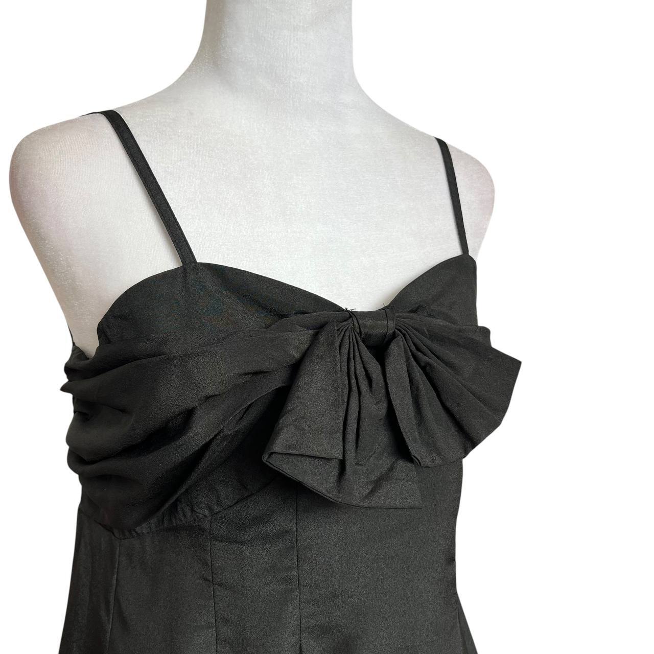 Black Bow Cocktail Dress