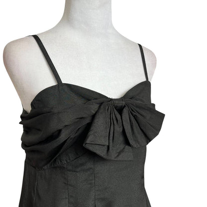 Black Bow Cocktail Dress