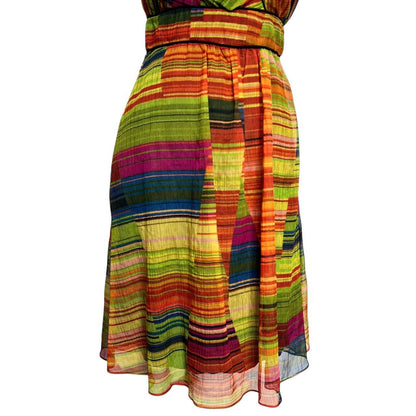 Colorful Patchwork Sundress