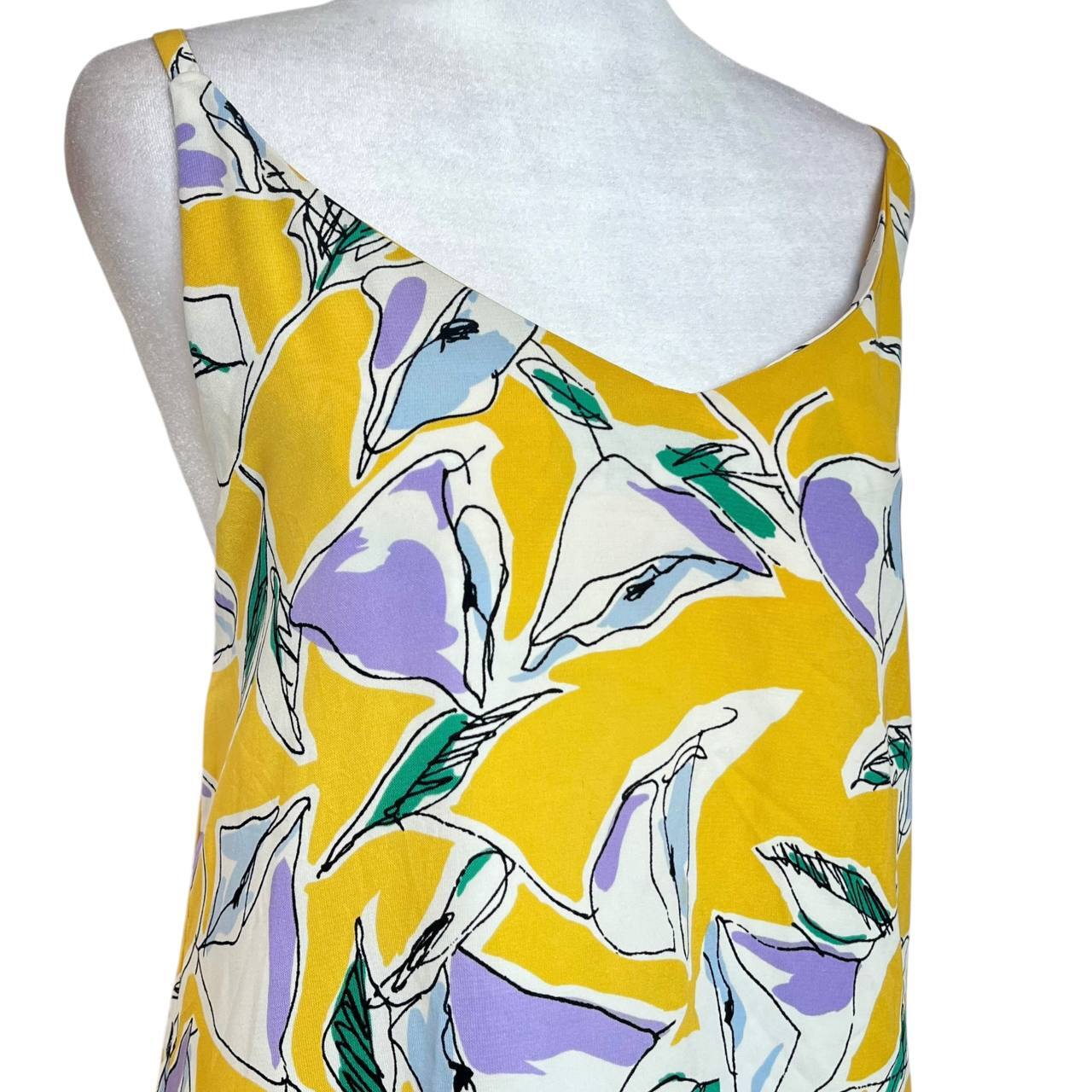 Yellow Floral Summer Dress
