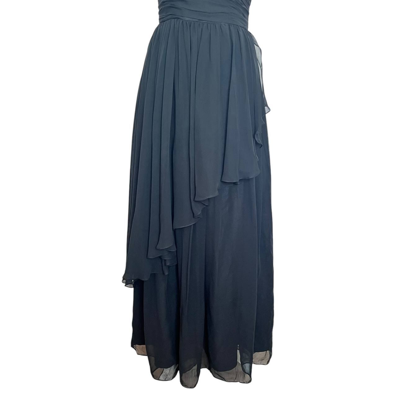 Elegant Black Strapless Dress