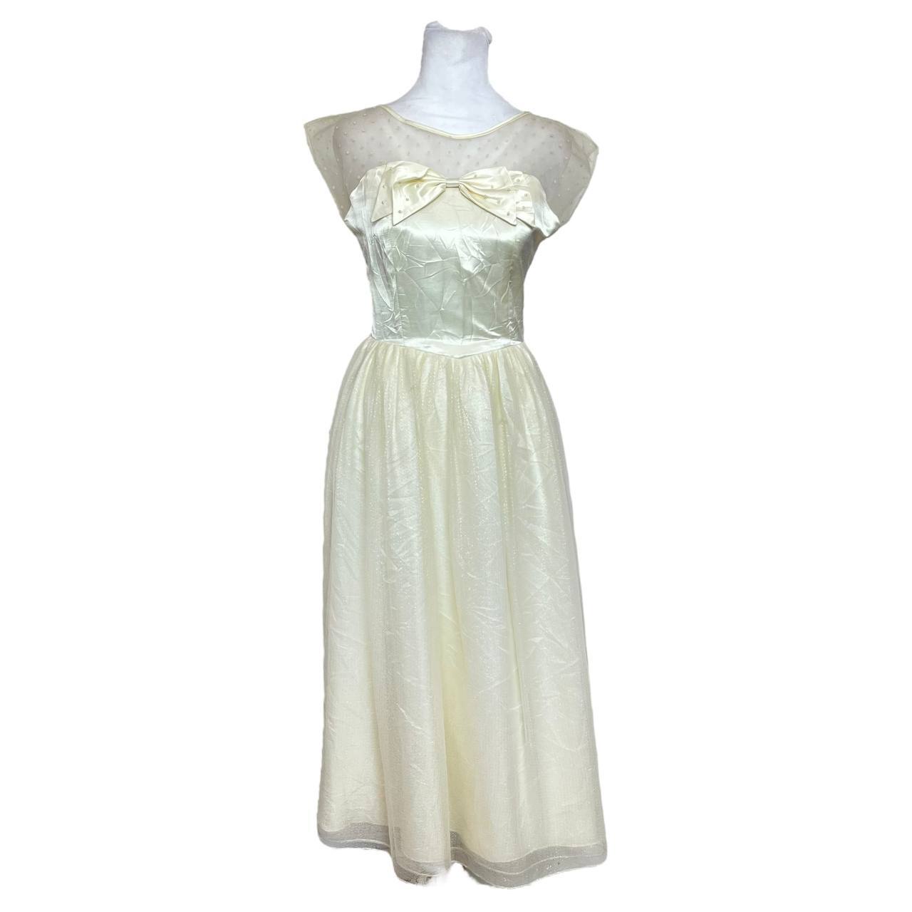 Ivory Vintage Party Dress