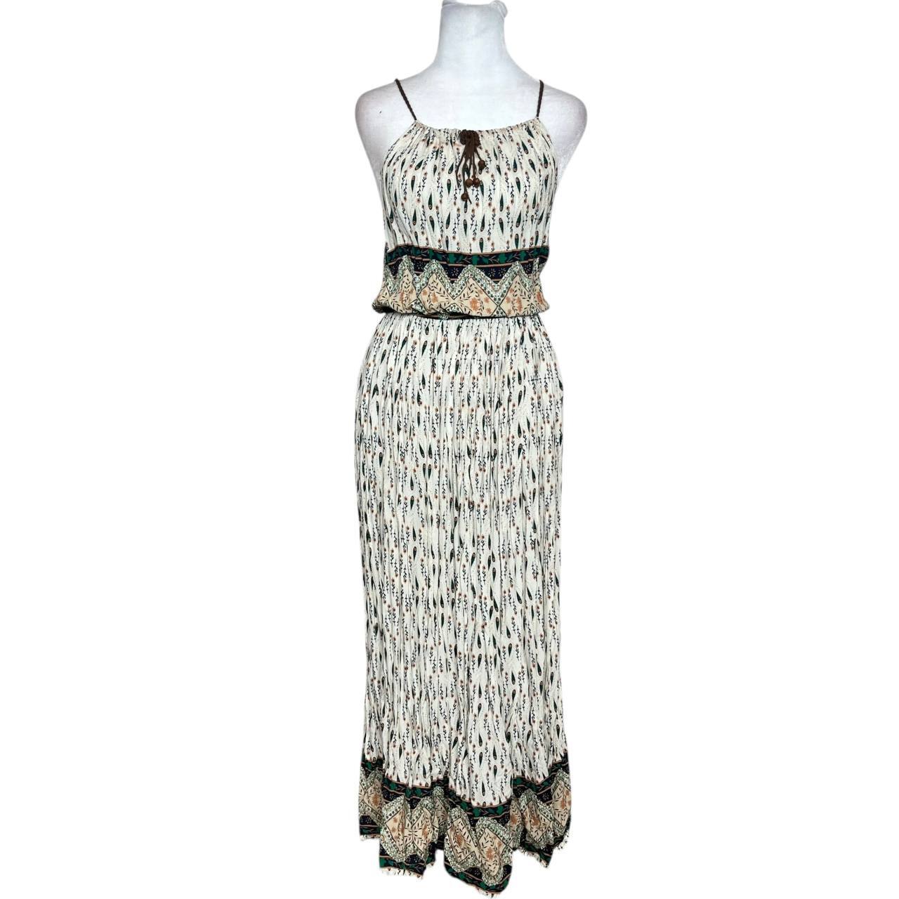 Boho Print Maxi Dress