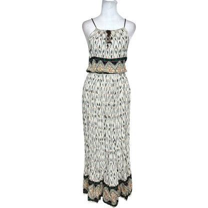 Boho Print Maxi Dress