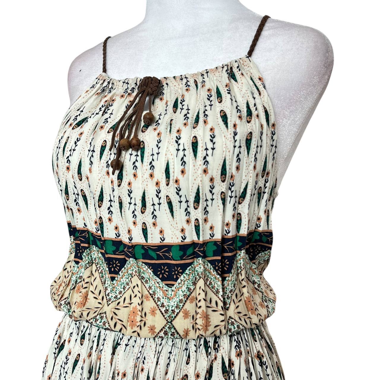 Boho Print Maxi Dress