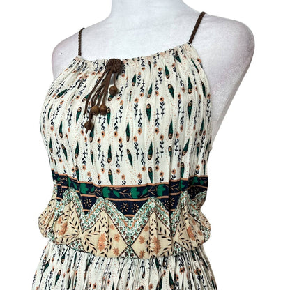 Boho Print Maxi Dress