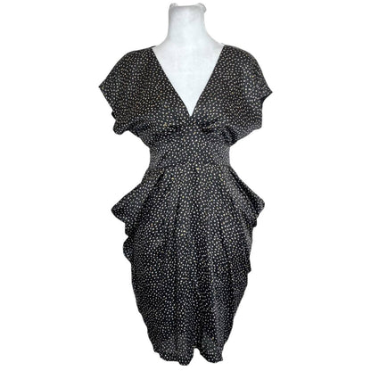 Polka Dot V-Neck Dress