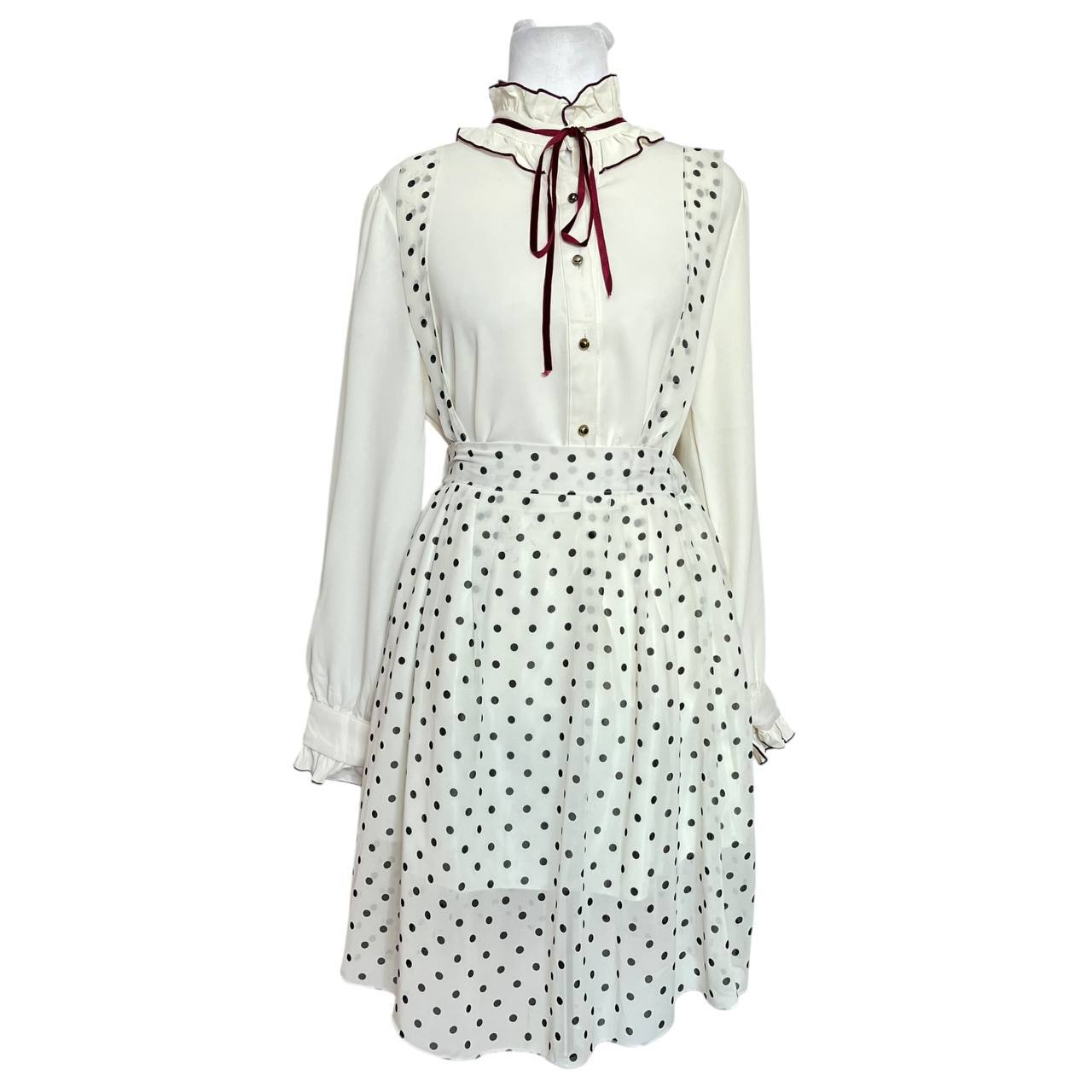 Ruffled Polka Dot Mini