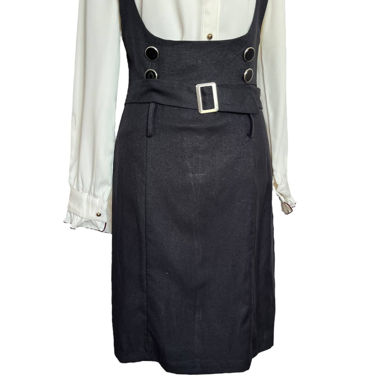Vintage Suspender Skirt Look