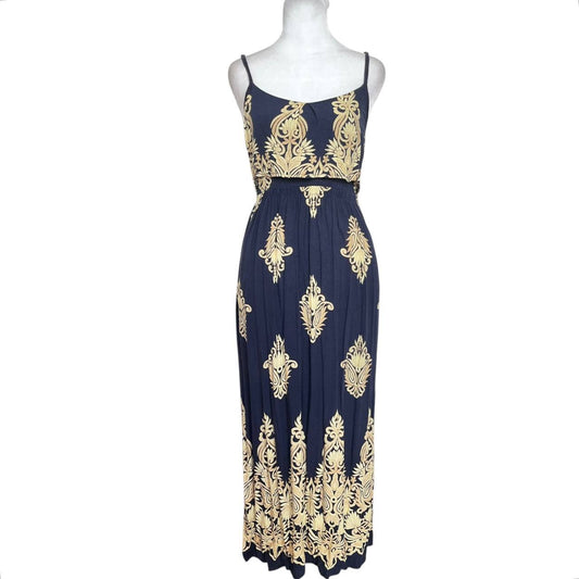 Dark Embroidered Sundress